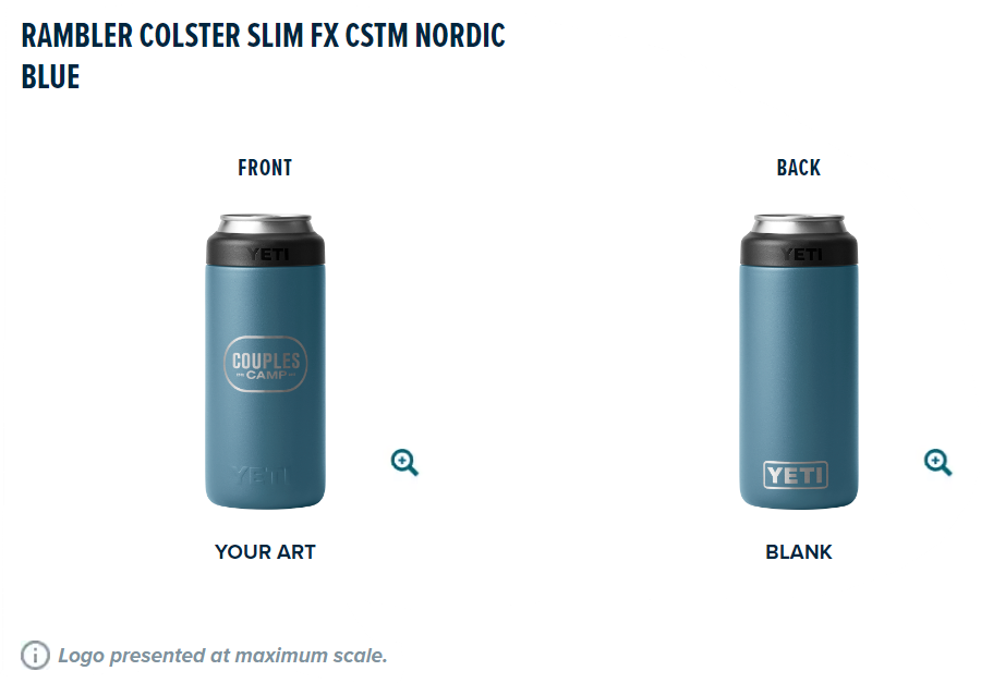YETI - Rambler Colster Slim Can Cooler - Nordic Blue – ULAH